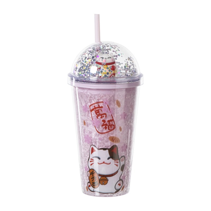 Drinkbeker kat - 450 ml